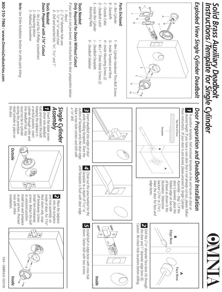 Installation Templates OMNIA Industries